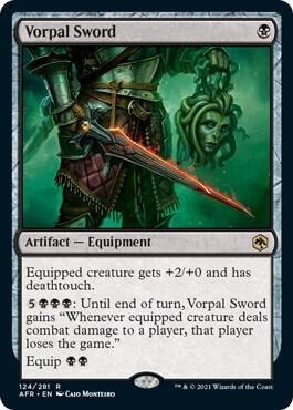 Vorpal Sword, AFR, 124, NM
