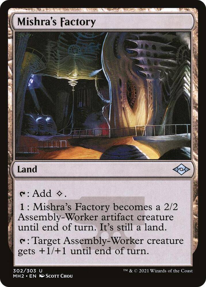 Mishra's Factory, MH2, 302, NM