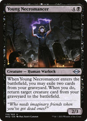Young Necromancer, MH2, 110, NM, Foil