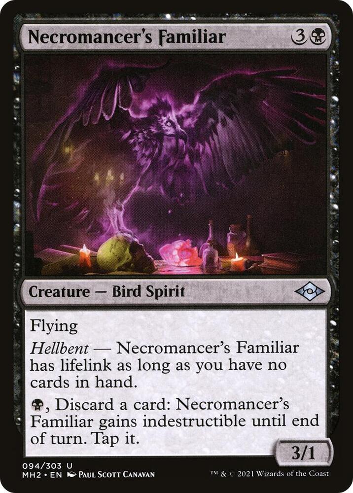 Necromancer's Familiar, MH2, 94, NM