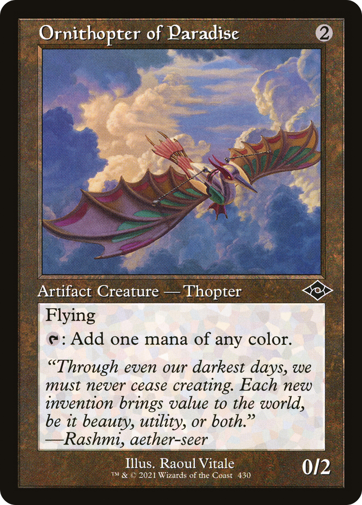Ornithopter of Paradise (MH2) 430 - WZRD TCG