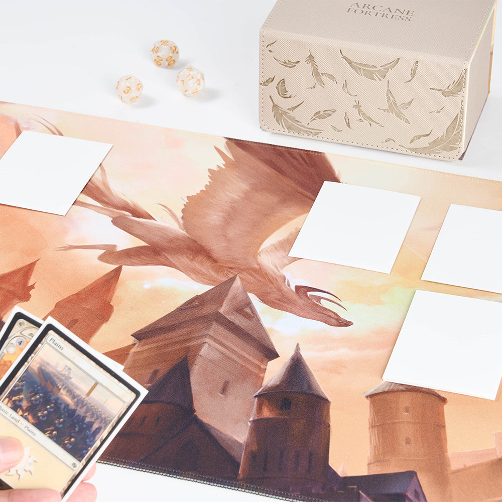 Standard Playmat 24" x 14" (Stitched) - Divine Protection