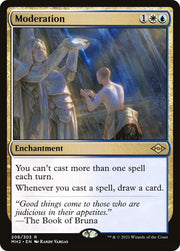 Moderation, MH2, 206, NM