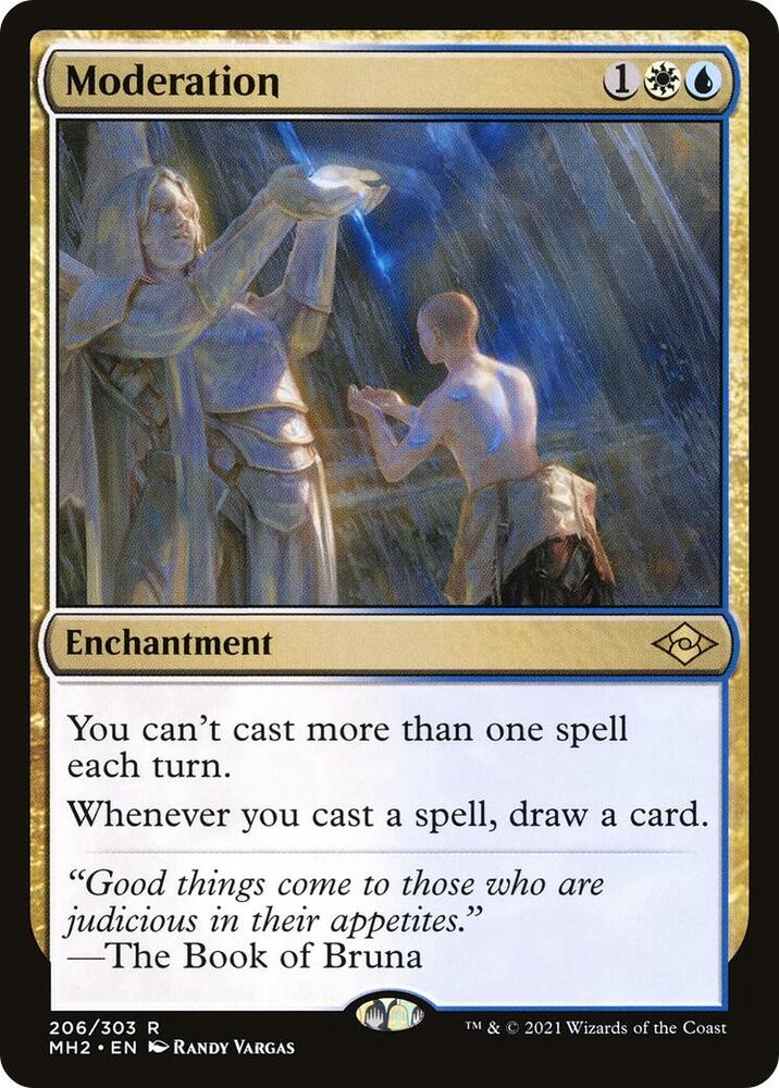 Moderation, MH2, 206, NM