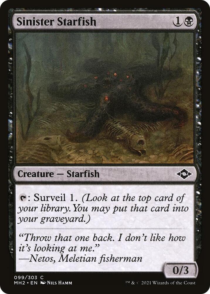 Sinister Starfish, MH2, 99, NM