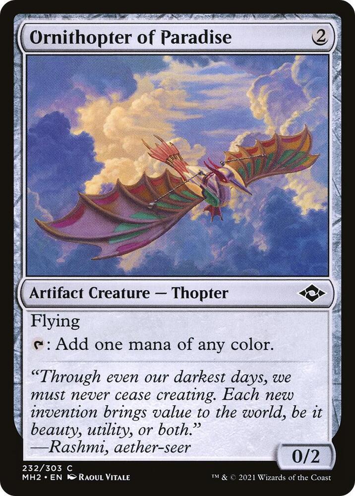 Ornithopter of Paradise, MH2, 232, NM