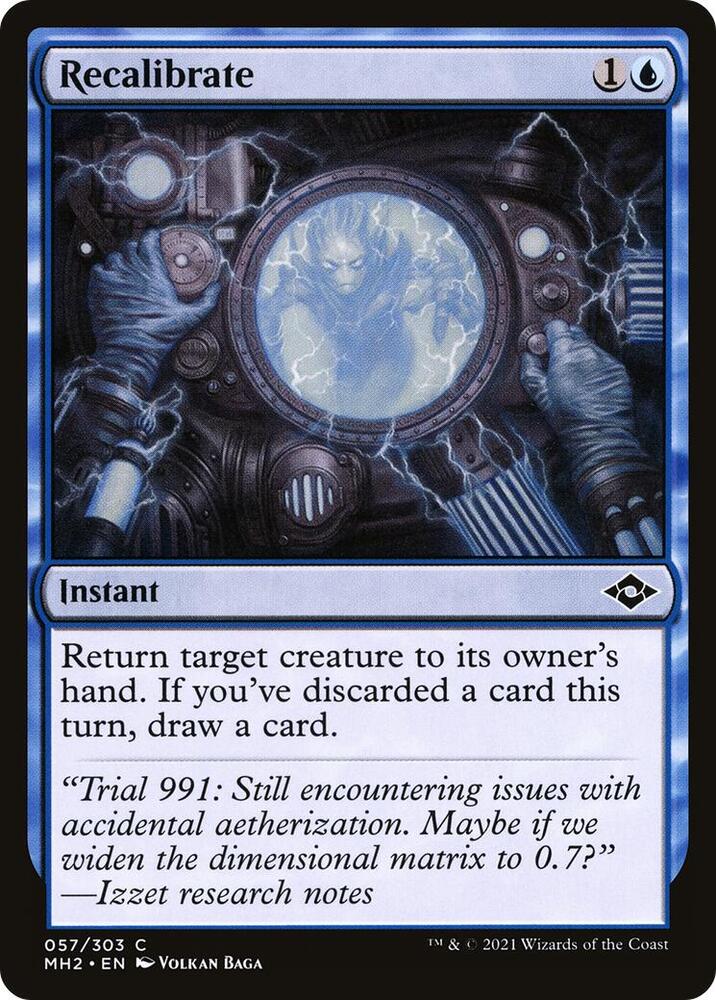 Recalibrate, MH2, 57, NM