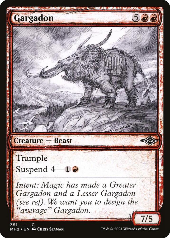 Gargadon (Showcase), MH2, 351, NM