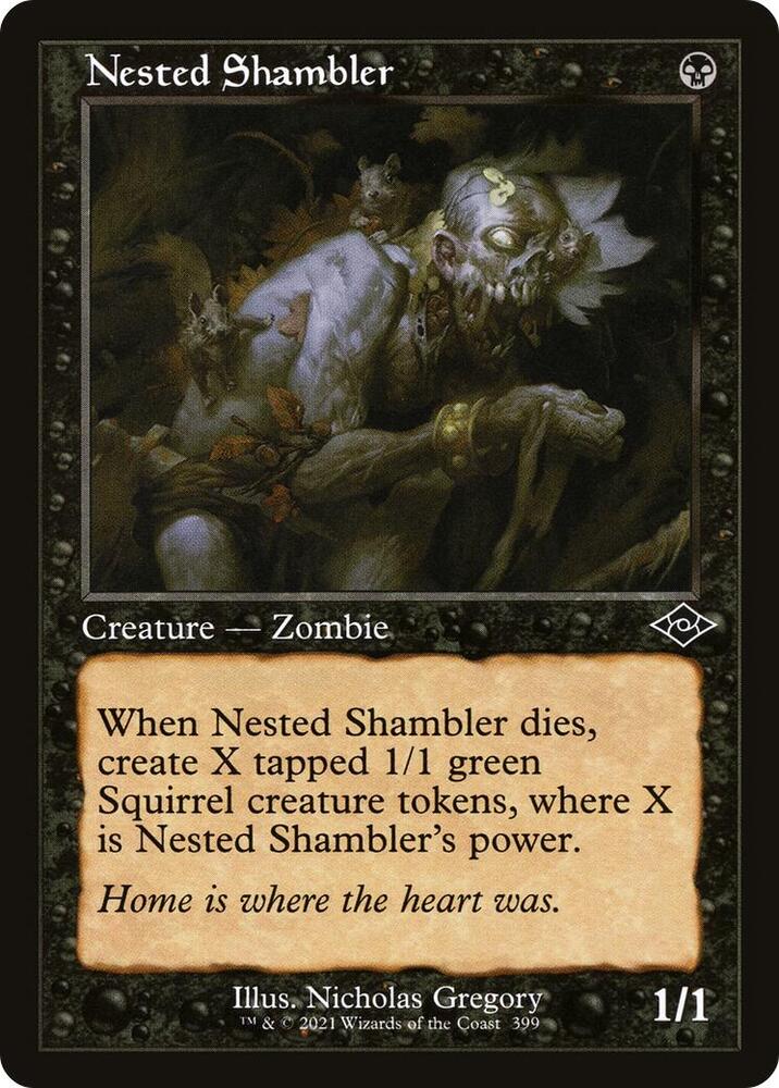 Nested Shambler (Retro Frame), MH2, 399, NM