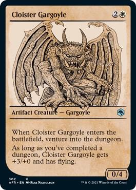 Cloister Gargoyle (Showcase), AFR, 302, NM
