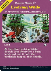 Evolving Wilds (Dungeon Module), AFR, 353, NM