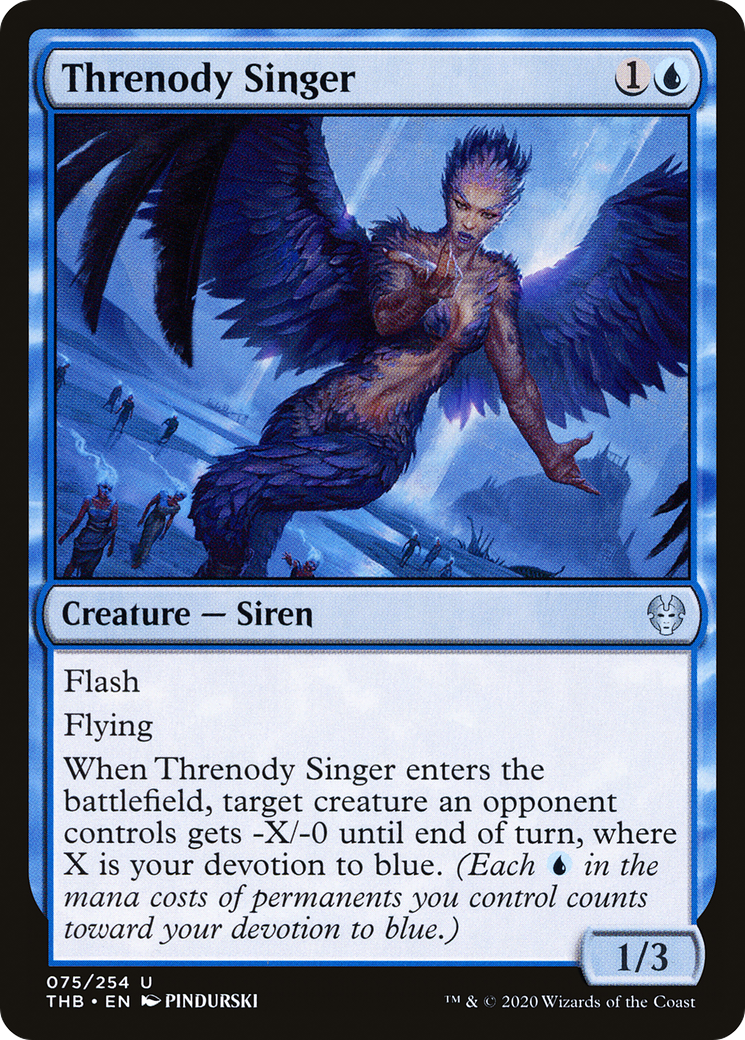 Threnody Singer (THB) 75 - WZRD TCG