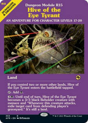 Hive of the Eye Tyrant (Dungeon Module), AFR, 355, NM
