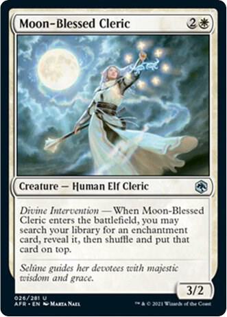 Moon-Blessed Cleric, AFR, 26, NM