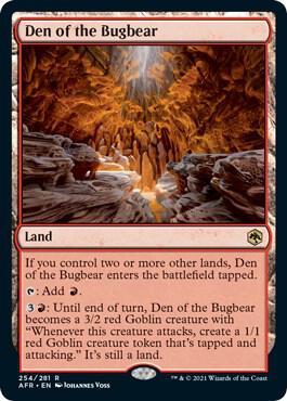 Den of the Bugbear, AFR, 254, NM