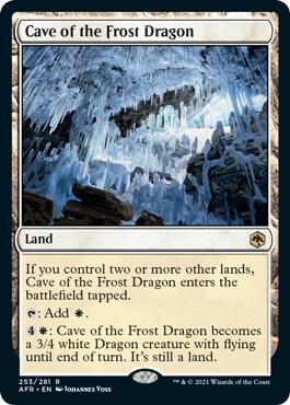 Cave of the Frost Dragon, AFR, 253, NM