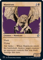 Manticore (Showcase), AFR, 314, NM