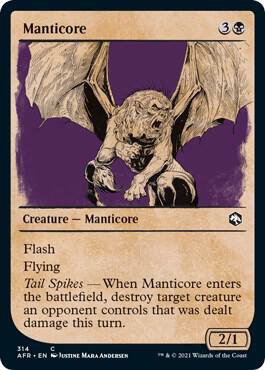 Manticore (Showcase), AFR, 314, NM