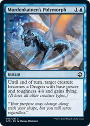 Mordenkainen's Polymorph, AFR, 65, NM, Foil
