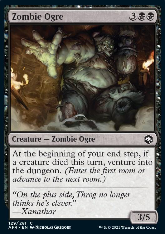 Zombie Ogre, AFR, 129, NM