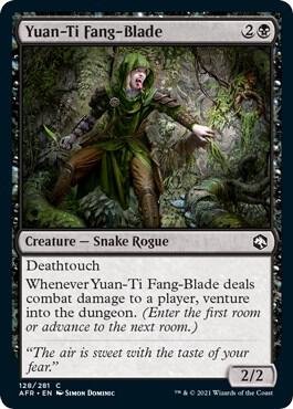 Yuan-Ti Fang-Blade, AFR, 128, NM