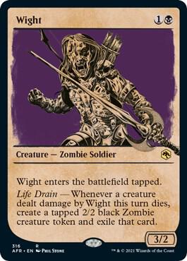 Wight (Showcase), AFR, 316, NM, Foil