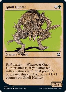 Gnoll Hunter (Showcase), AFR, 326, NM