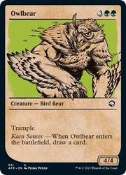 Owlbear (Showcase), AFR, 331, NM