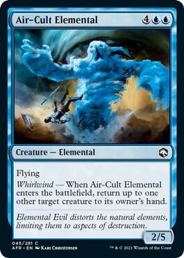 Air-Cult Elemental, AFR, 45, NM