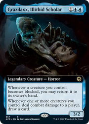 Grazilaxx, Illithid Scholar (Extended Art), AFR, 367, NM, Foil