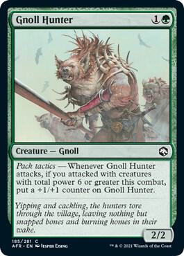 Gnoll Hunter, AFR, 185, NM