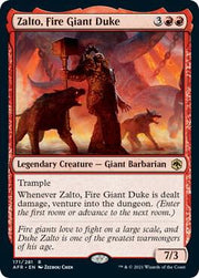 Zalto, Fire Giant Duke, AFR, 171, NM