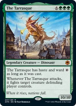 The Tarrasque, AFR, 207, NM