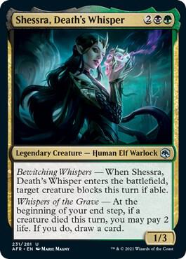 Shessra, Death's Whisper, AFR, 231, NM