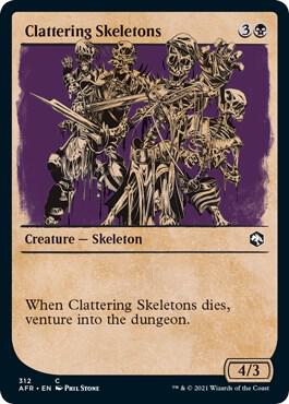 Clattering Skeletons (Showcase), AFR, 312, NM