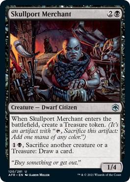 Skullport Merchant, AFR, 120, NM