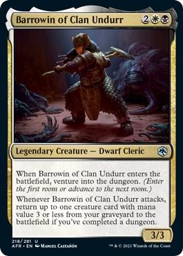 Barrowin of Clan Undurr, AFR, 218, NM