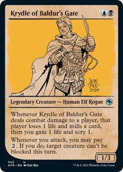 Krydle of Baldur's Gate (Showcase), AFR, 343, NM