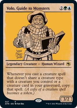 Volo, Guide to Monsters (Showcase), AFR, 347, NM