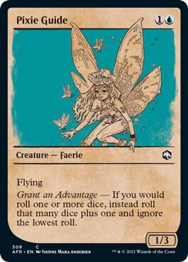 Pixie Guide (Showcase), AFR, 309, NM, Foil