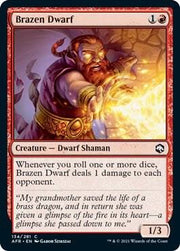 Brazen Dwarf, AFR, 134, NM