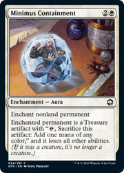 Minimus Containment, AFR, 24, NM