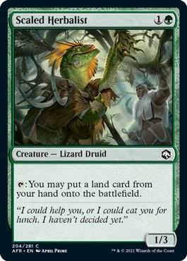 Scaled Herbalist, AFR, 204, NM