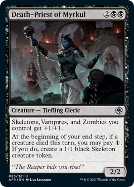 Death-Priest of Myrkul, AFR, 95, NM