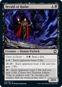 Herald of Hadar, AFR, 108, NM, Foil