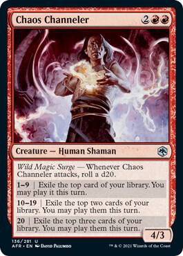 Chaos Channeler, AFR, 136, NM, Foil