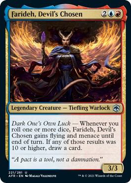 Farideh, Devil's Chosen, AFR, 221, NM