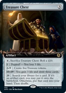 Treasure Chest (Extended Art), AFR, 395, NM