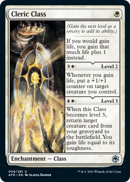 Cleric Class, AFR, 6, NM