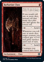Barbarian Class, AFR, 131, NM, Foil